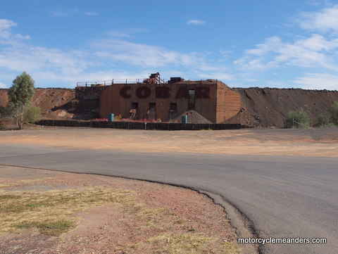 Cobar sign refledts its mining history