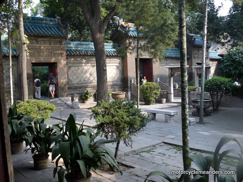 Mosque Courtyard in Xian