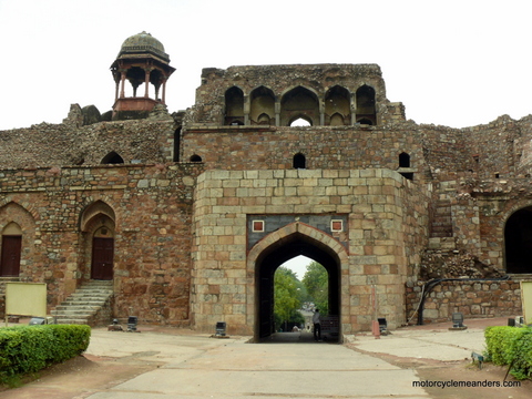Inside Main Gate to Old Fort, Delhi