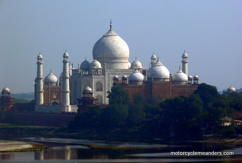 Taj Mahal from Agra Fort