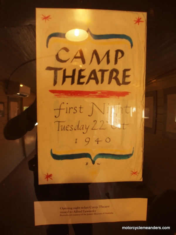 Flyer for camp theatre