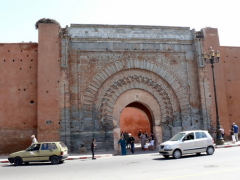 Bab Agnaou Gate to Kasbah, Marrakech Bab Agnaou Gate to Kasbah, Marrakech