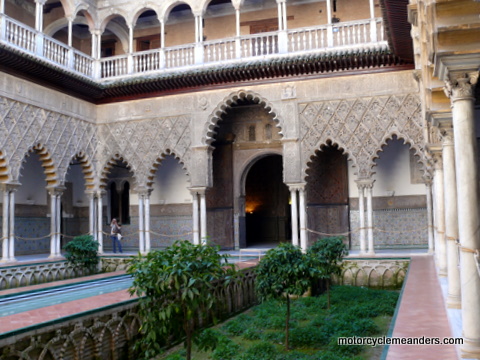 Patio in Palace of Pedro I
