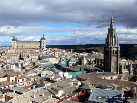 Alcazar and Cathedral, Toledo