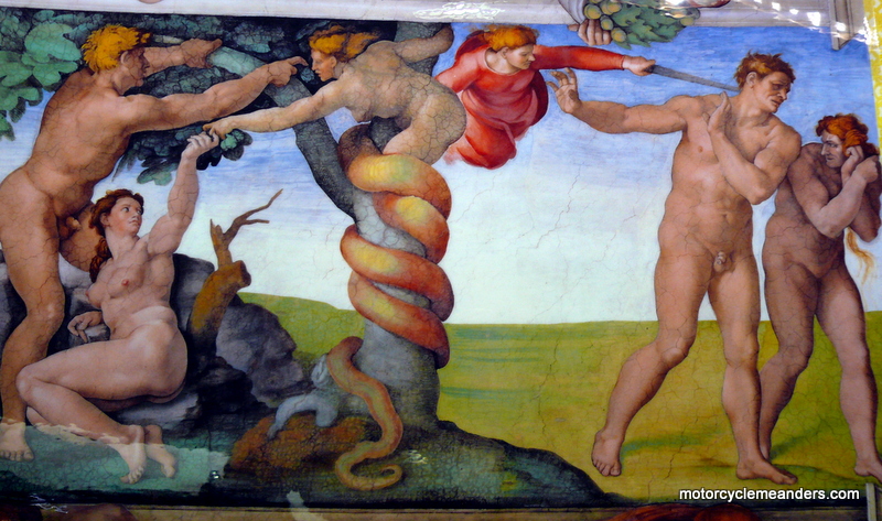 Adam and Eve get caught out and are exiled