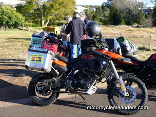 F800GS ready to set out