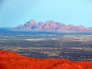 Kata Tjuta from Uluru