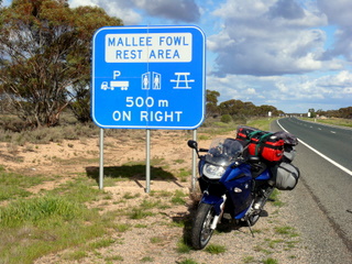 Anouncing the Mallee Fowl Rest Area!