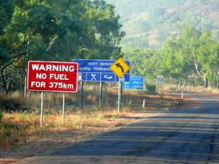 Road to Barkly Homestead