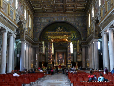 Interior of Santa Maria Maggiore