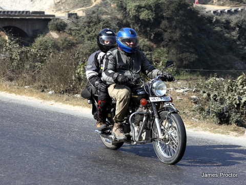 Riding the old Rajpath hwy