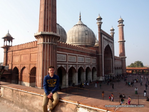 At Jama Masjid