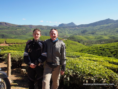 Tea plantations out of Munnar