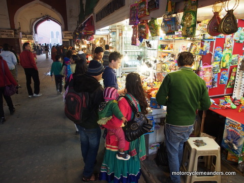 Bazaar in Red Fort