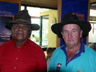 Norm Eliot (right) and Jim Crombie